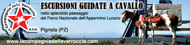 Escursioni a cavallo in Basilicata