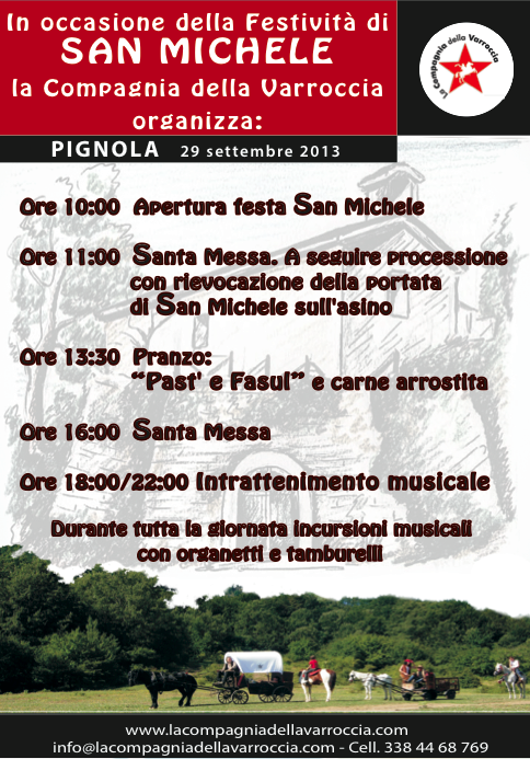 Festa di San Michele con la Compagnia della Varroccia